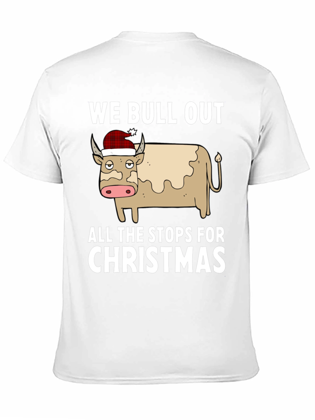 Camiseta Navideña We Bull Out