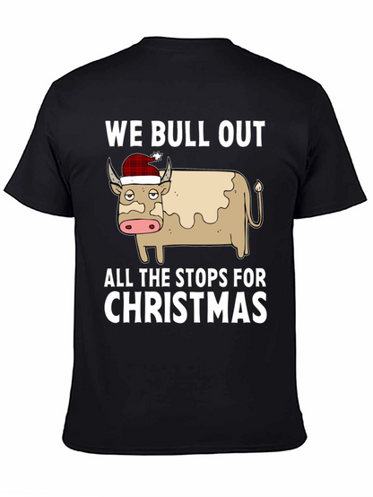 Camiseta Navideña We Bull Out