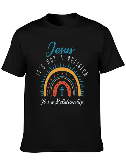 Camiseta Cristiana Jesús No Es Religión Es Relación
