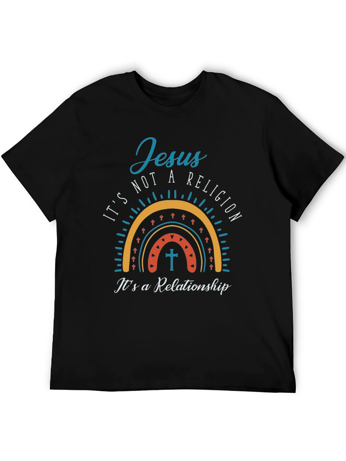 Camiseta Cristiana Jesús No Es Religión Es Relación