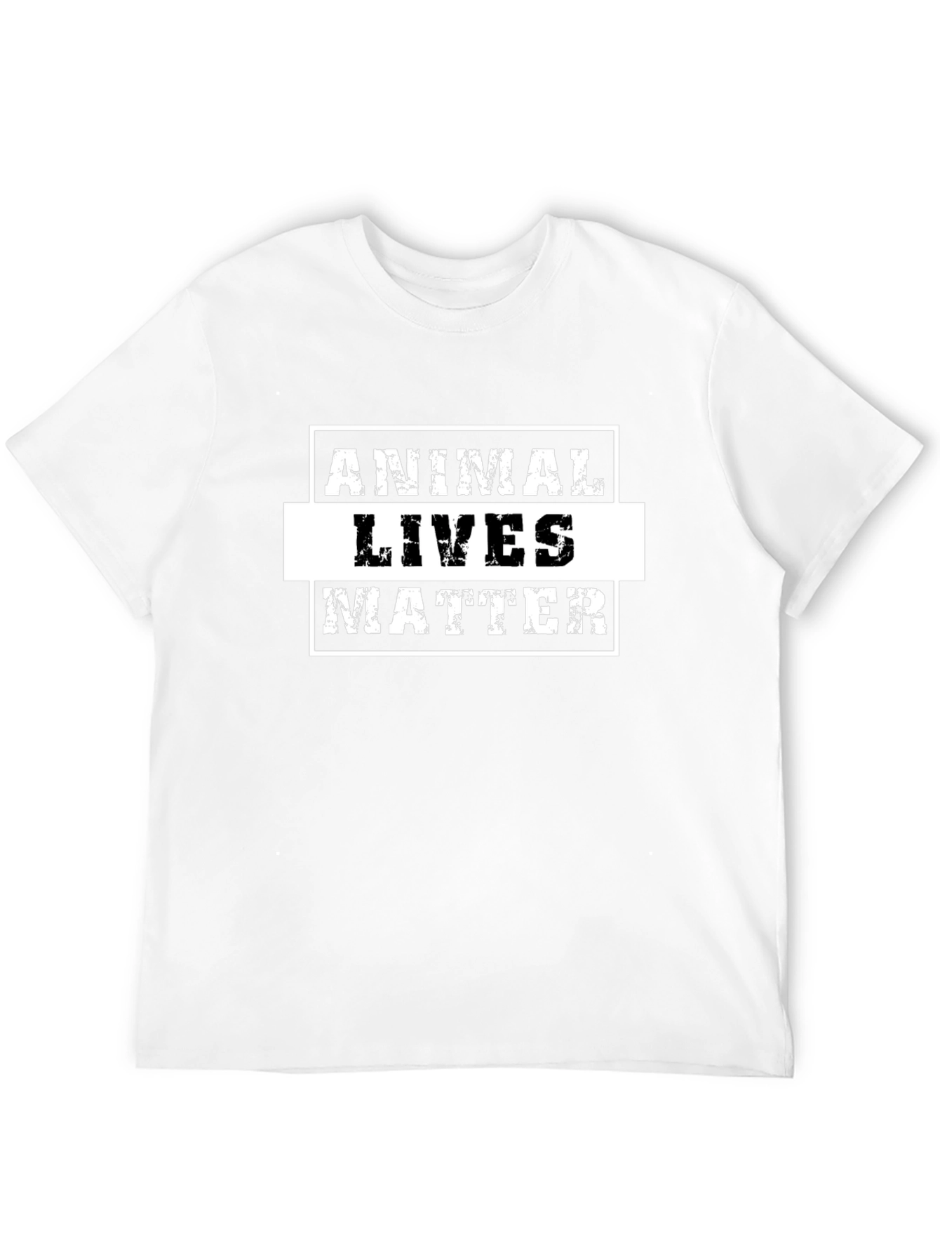 Camiseta Negra: Vidas Animales Importan