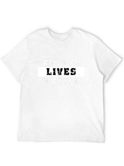 Camiseta Negra: Vidas Animales Importan