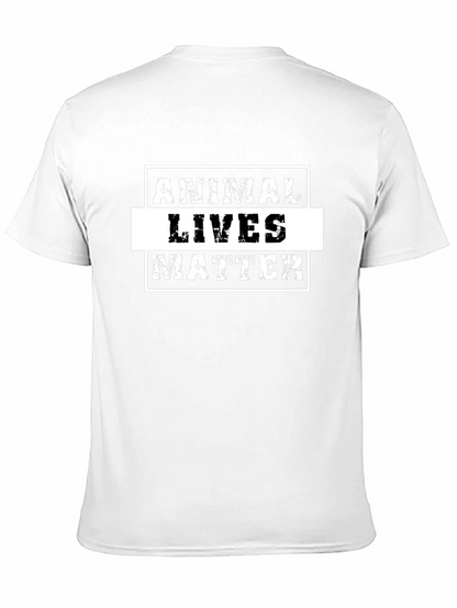 Camiseta Negra: Vidas Animales Importan