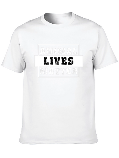 Camiseta Negra: Vidas Animales Importan