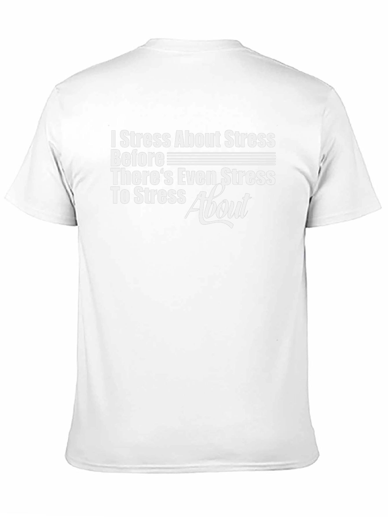 Camiseta Negra: Estrés Antes del Estrés