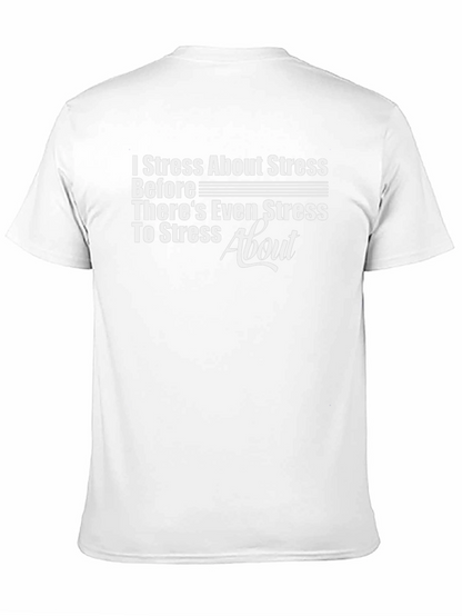 Camiseta Negra: Estrés Antes del Estrés