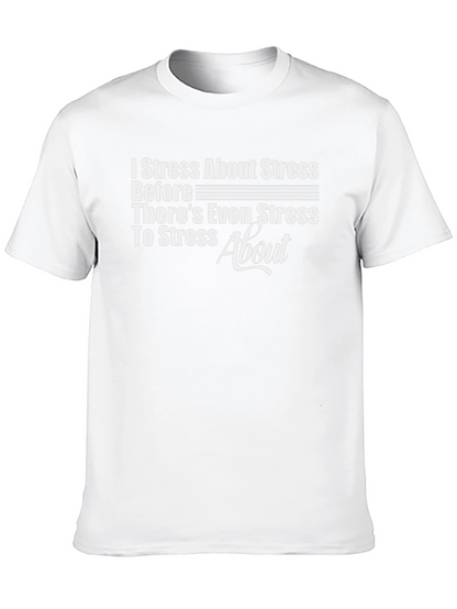 Camiseta Negra: Estrés Antes del Estrés