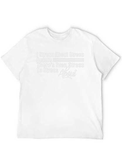 Camiseta Negra: Estrés Antes del Estrés