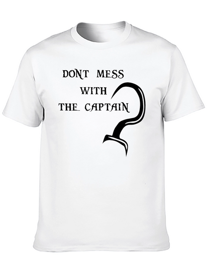 Camiseta Negra Capitán Garfio - No Molestar