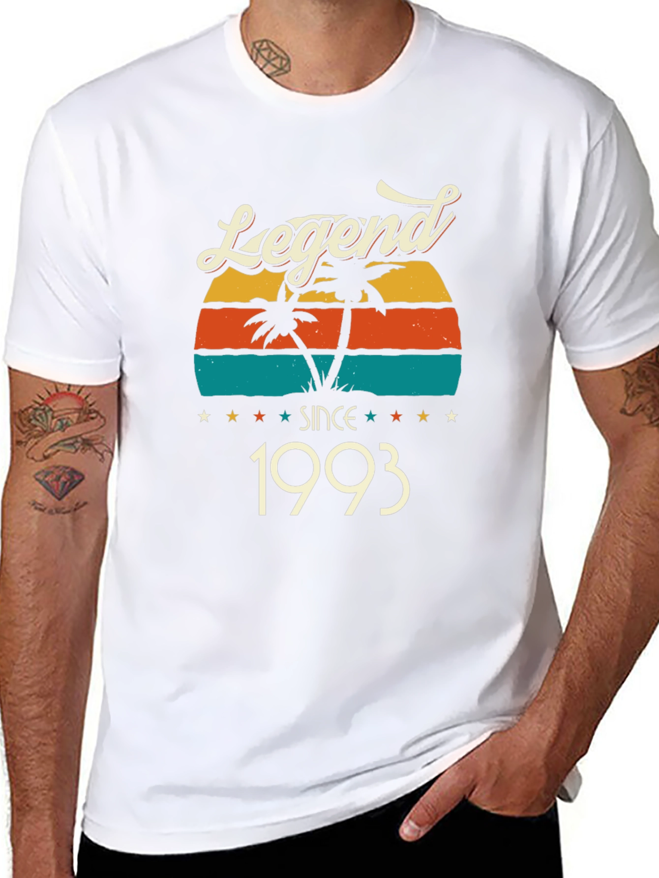 Camiseta Legend Since 1993 - Diseño Retro