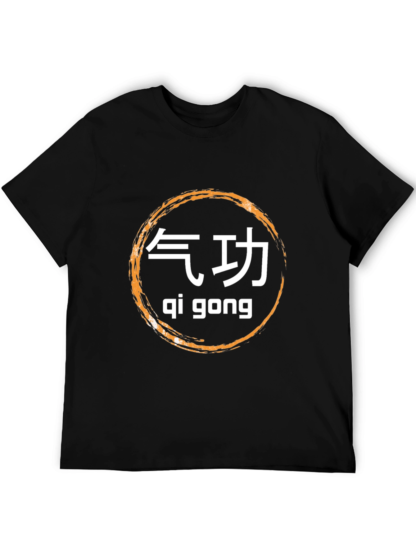 Camiseta Negra Qi Gong - Estilo y Bienestar