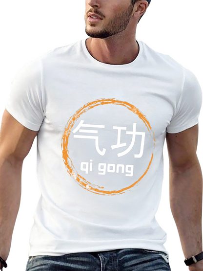 Camiseta Negra Qi Gong - Estilo y Bienestar