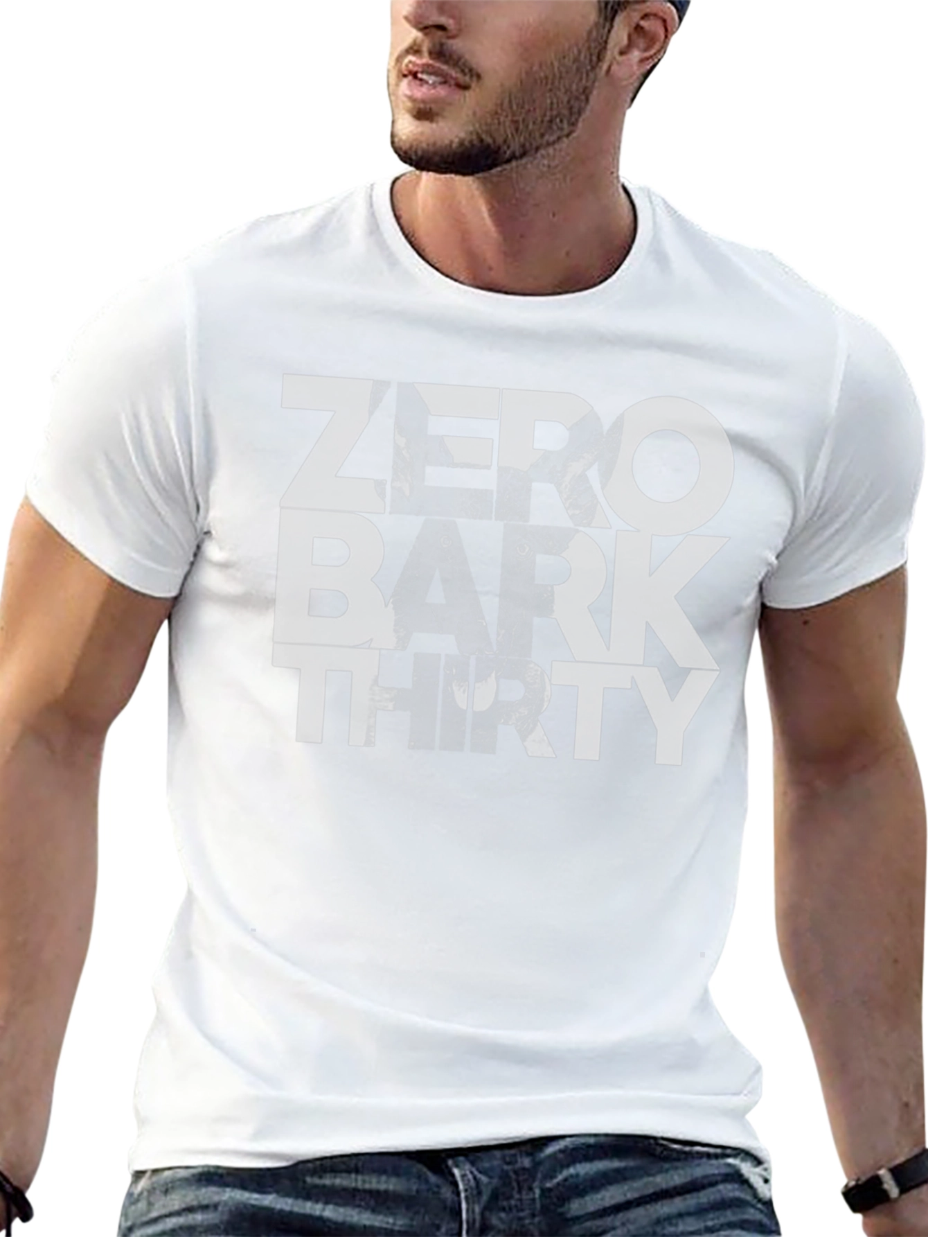 Camiseta Negra Zero Bark Thirty