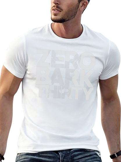 Camiseta Negra Zero Bark Thirty