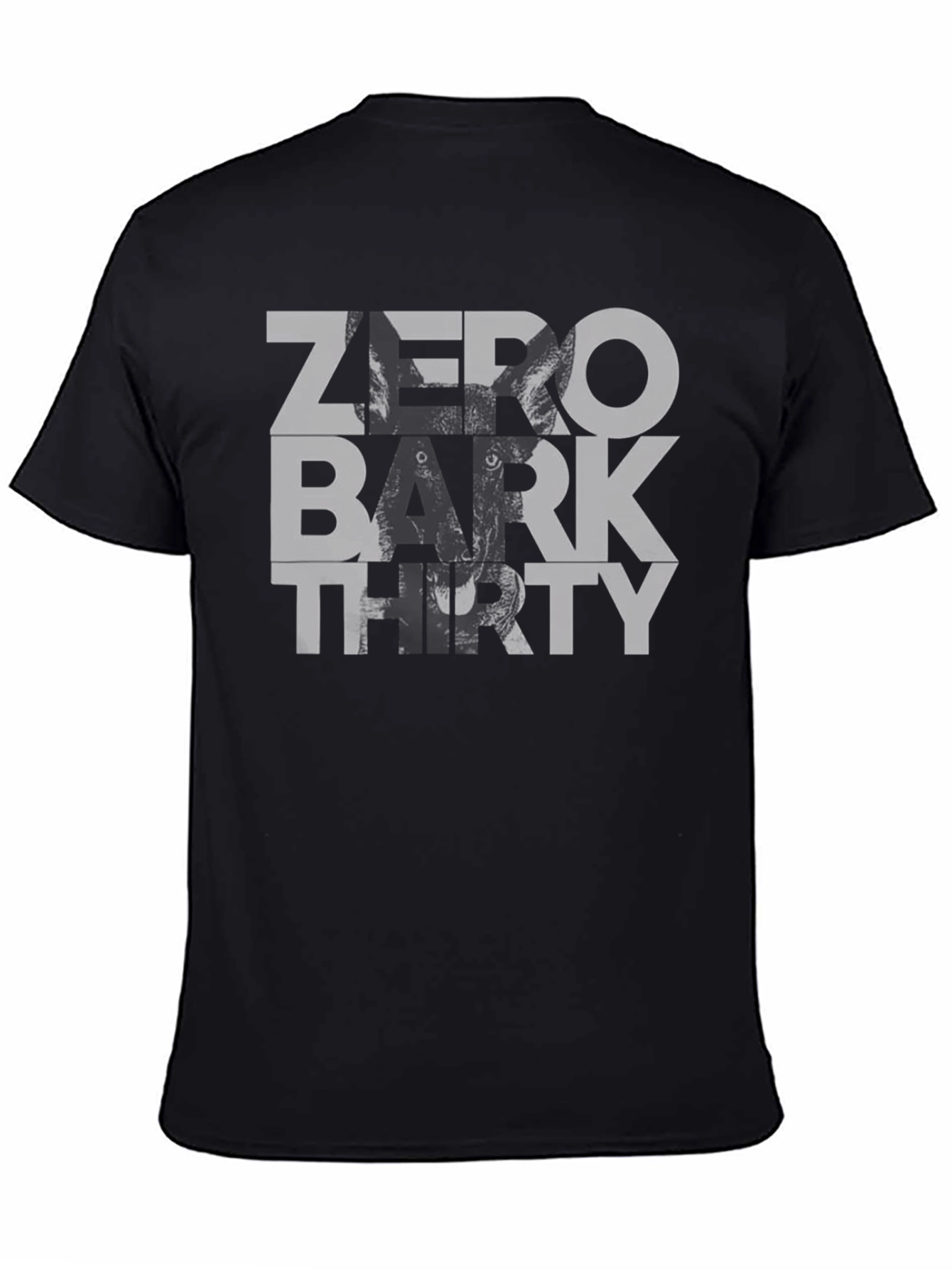 Camiseta Negra Zero Bark Thirty