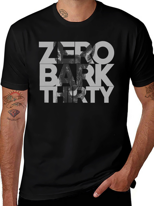 Camiseta Negra Zero Bark Thirty
