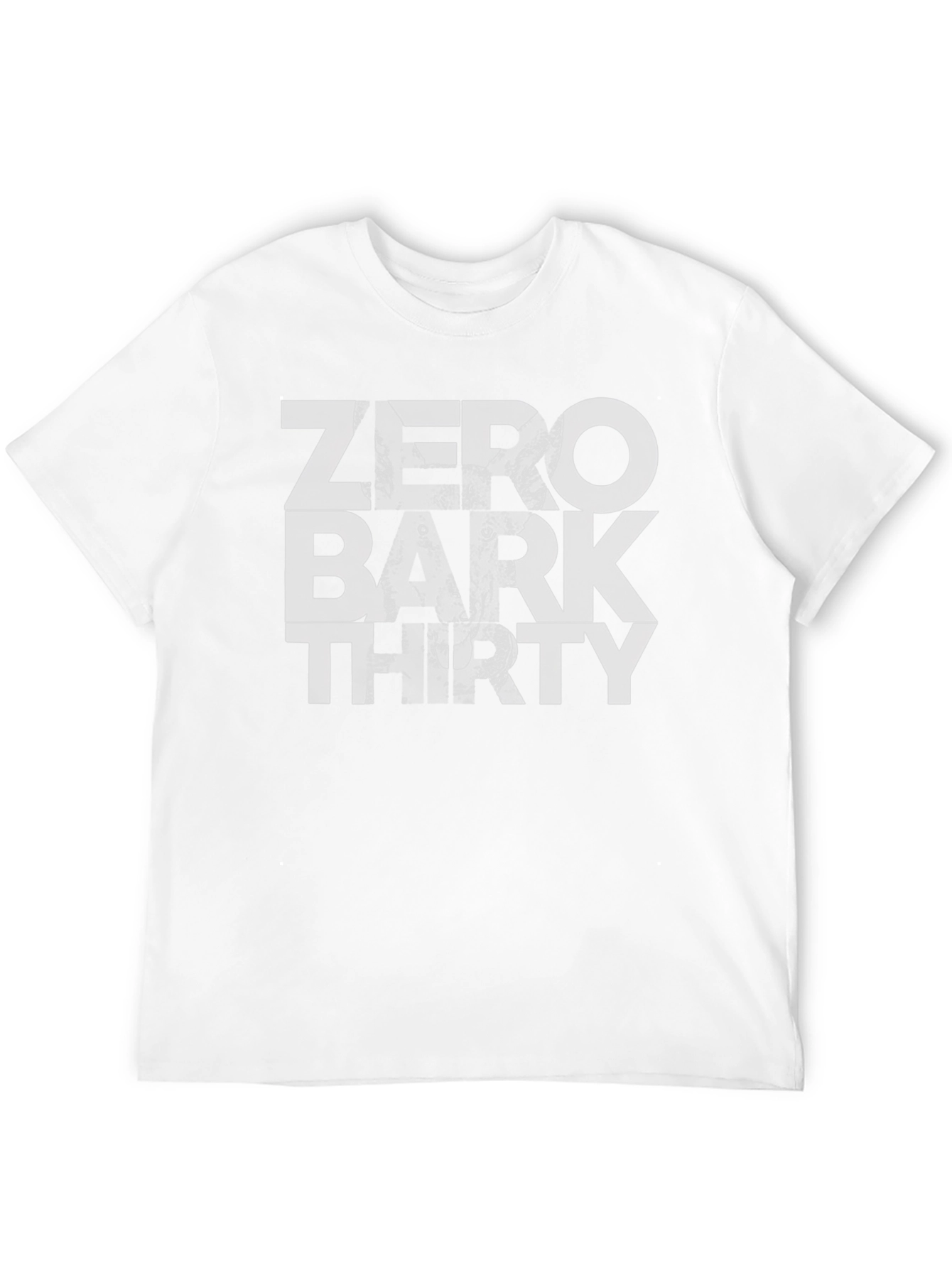 Camiseta Negra Zero Bark Thirty