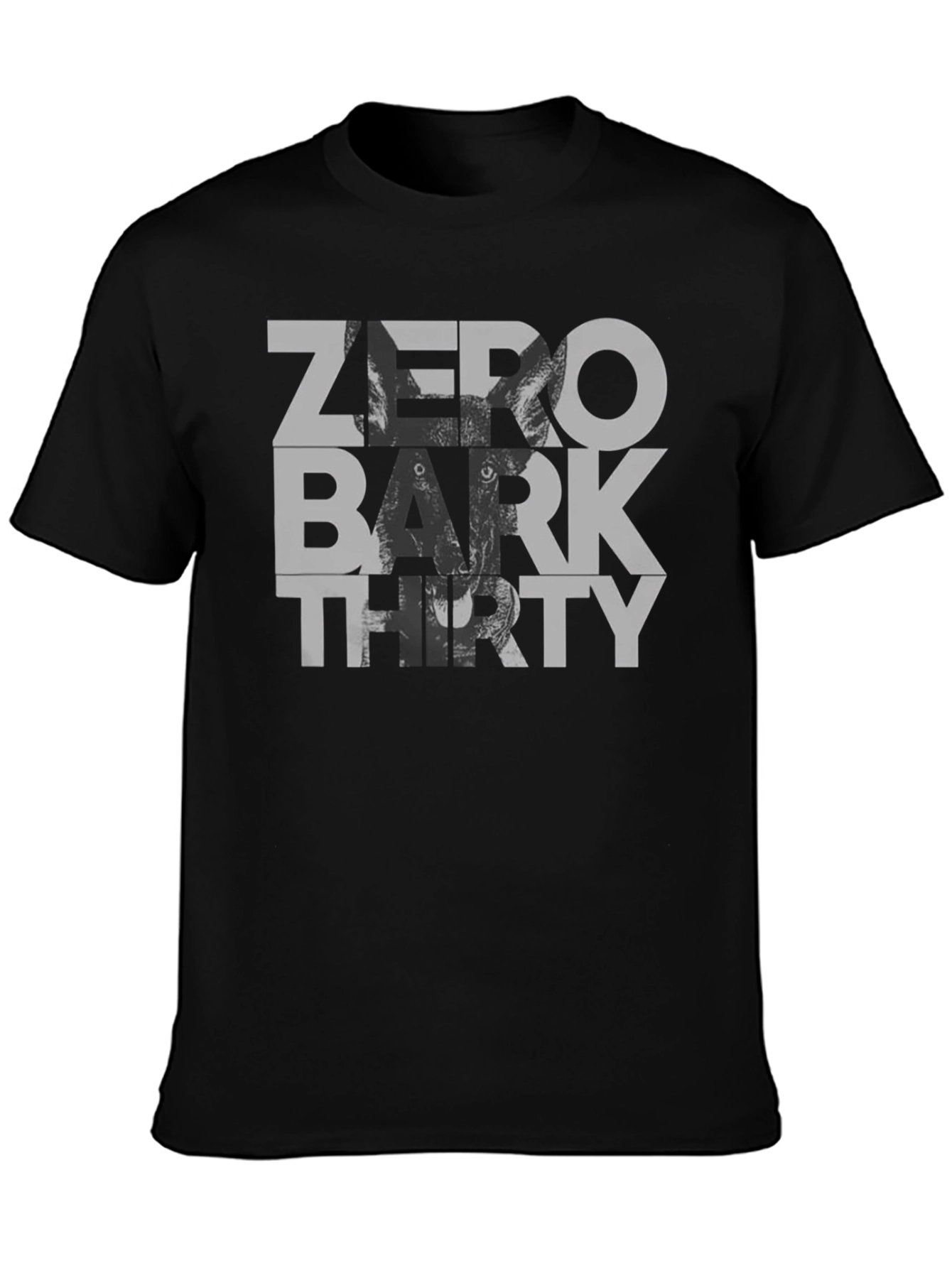 Camiseta Negra Zero Bark Thirty