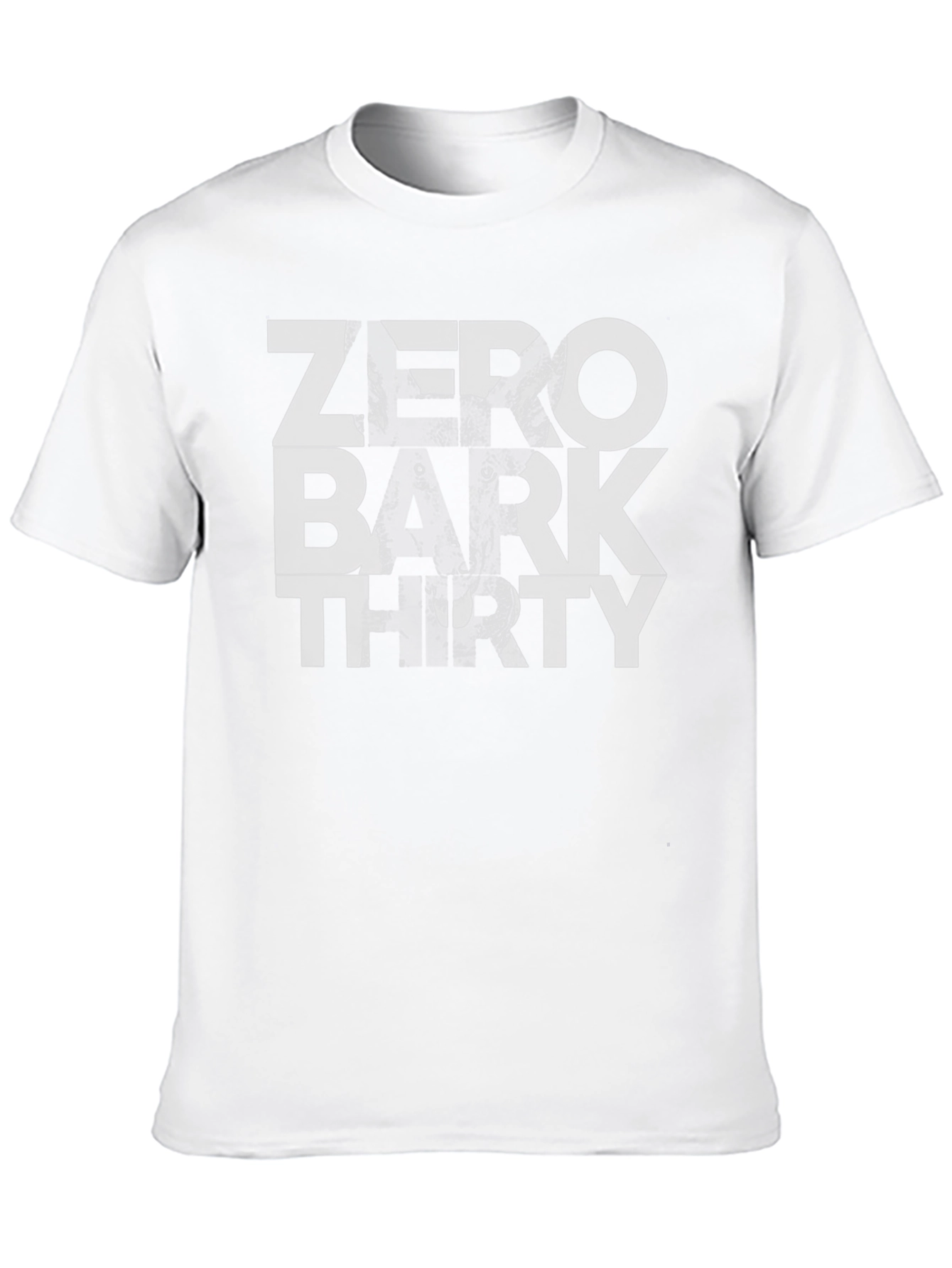 Camiseta Negra Zero Bark Thirty