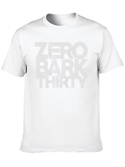 Camiseta Negra Zero Bark Thirty