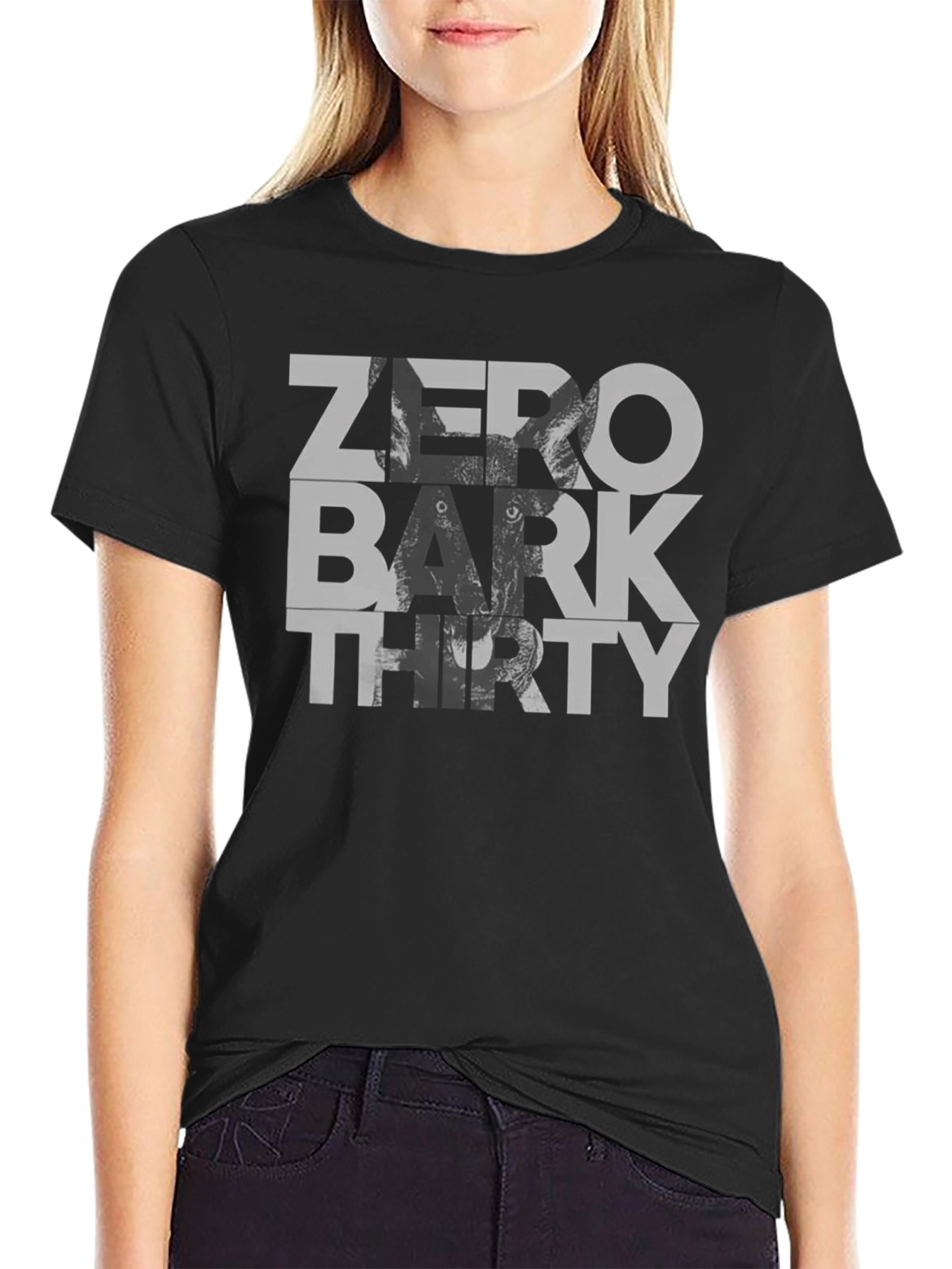 Camiseta Negra Zero Bark Thirty