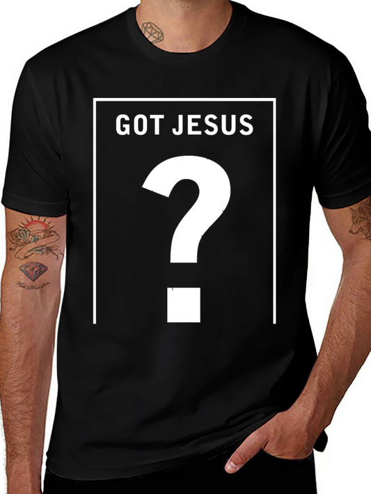 Camiseta Negra ¿Tienes a Jesús?