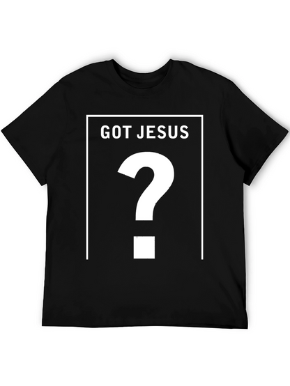 Camiseta Negra ¿Tienes a Jesús?