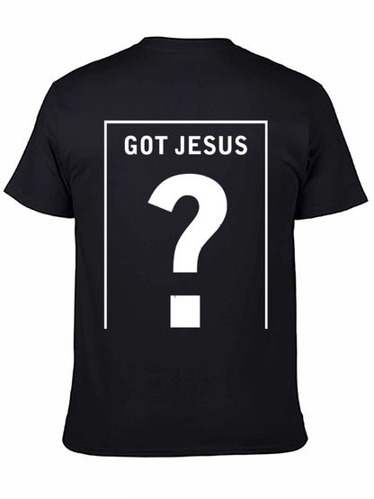 Camiseta Negra ¿Tienes a Jesús?