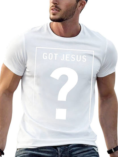 Camiseta Negra ¿Tienes a Jesús?