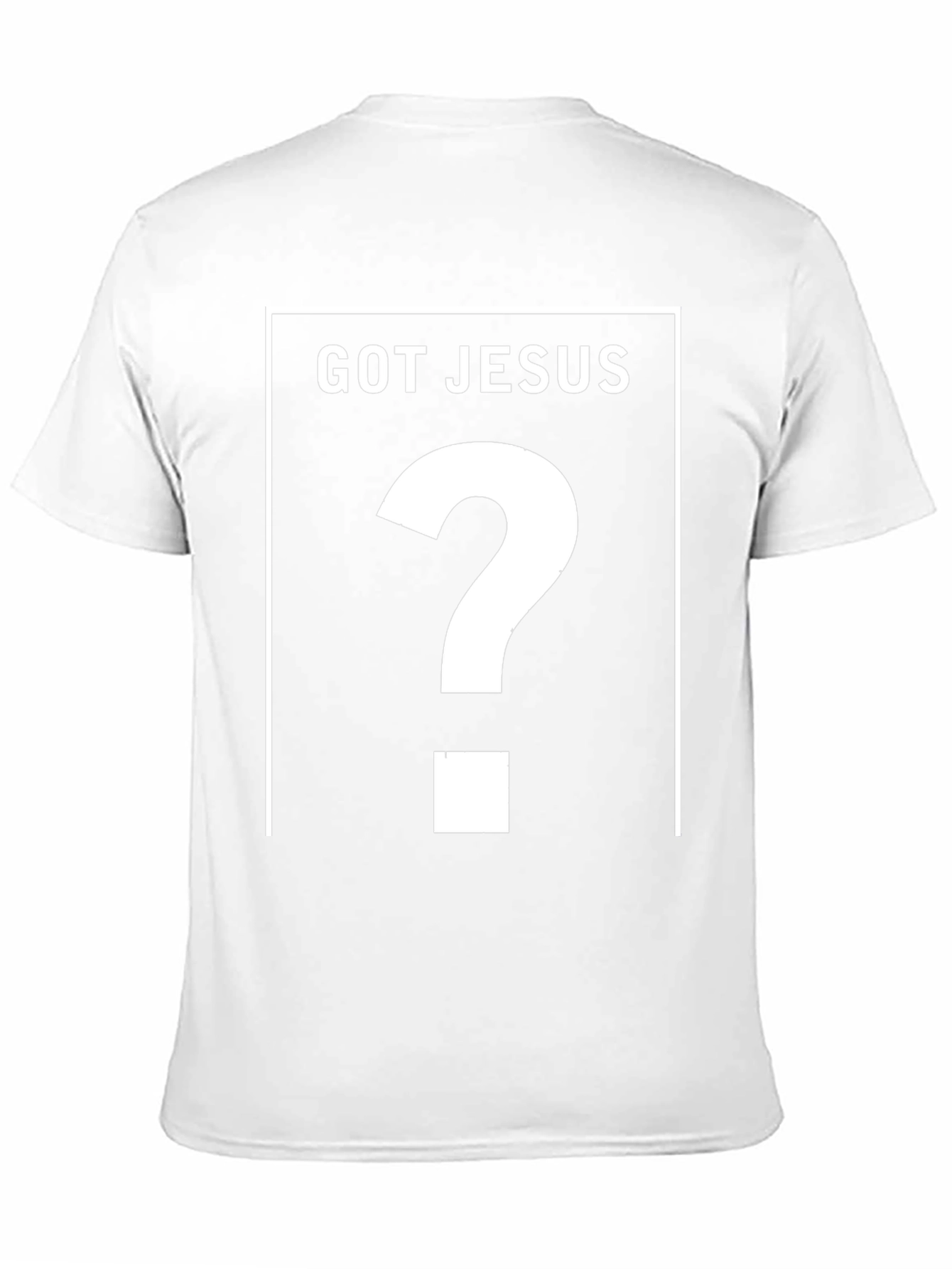 Camiseta Negra ¿Tienes a Jesús?