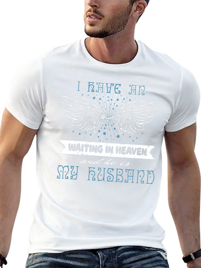 Camiseta Homenaje a Esposo en el Cielo