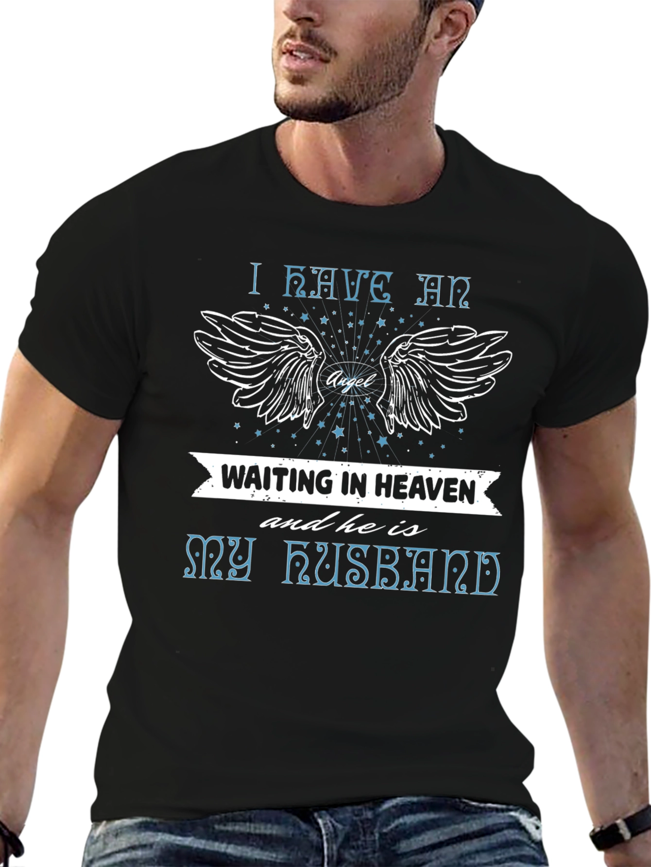 Camiseta Homenaje a Esposo en el Cielo
