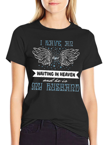 Camiseta Homenaje a Esposo en el Cielo