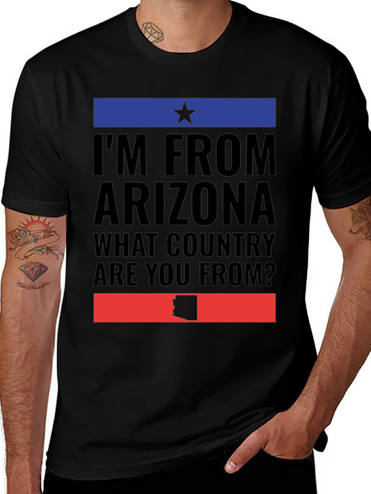 Camiseta Arizona: ¿De qué país eres?