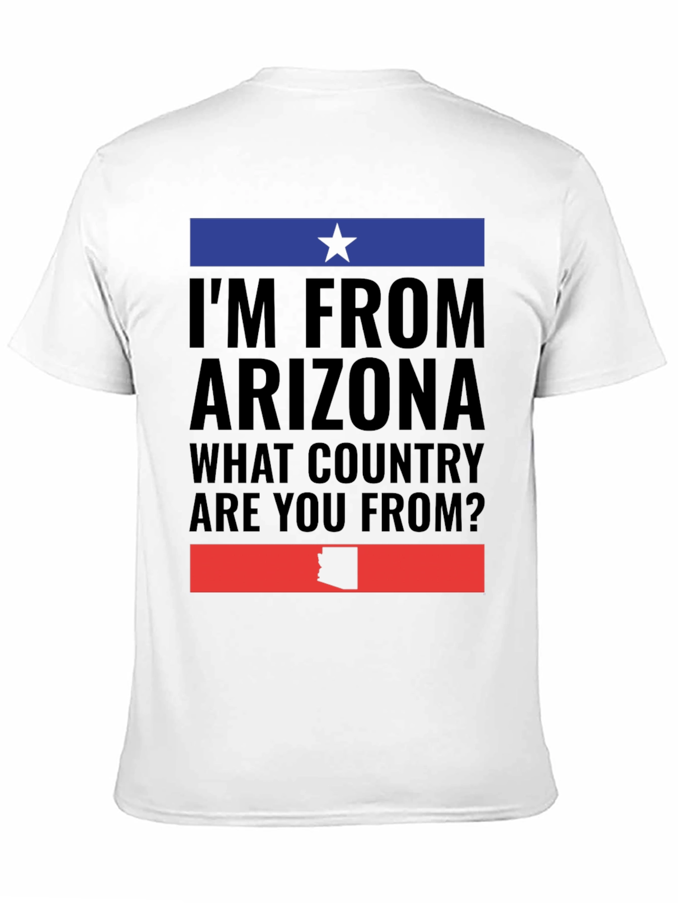 Camiseta Arizona: ¿De qué país eres?