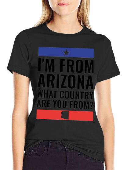 Camiseta Arizona: ¿De qué país eres?