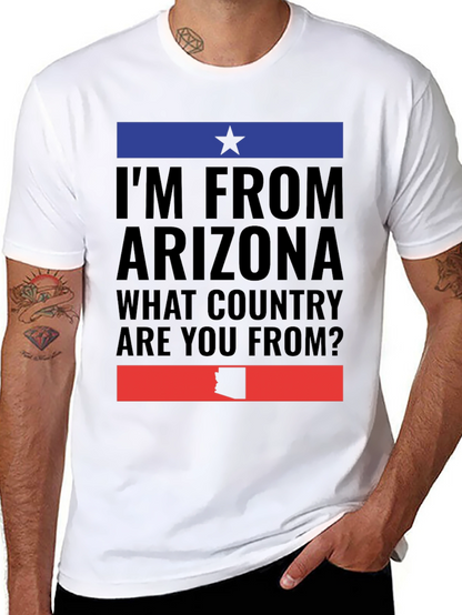 Camiseta Arizona: ¿De qué país eres?