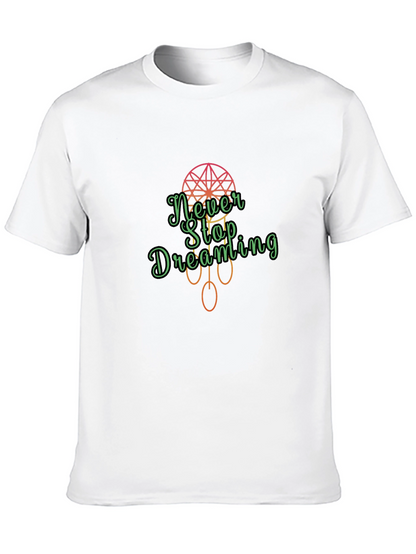 Camiseta Negra Never Stop Dreaming