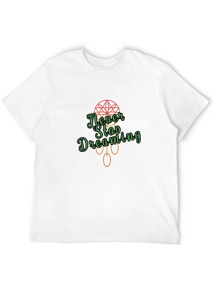 Camiseta Negra Never Stop Dreaming