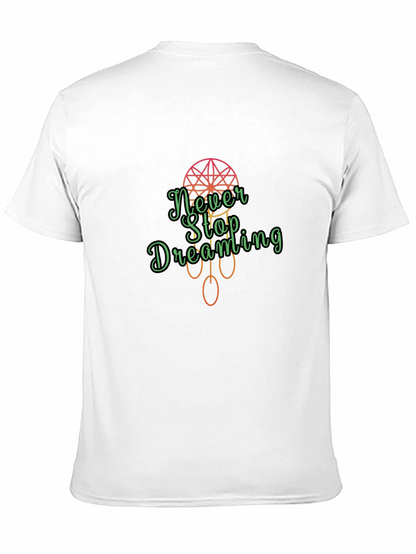 Camiseta Negra Never Stop Dreaming