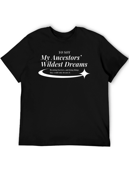 Camiseta Negra: Mis Ancestros Sueños