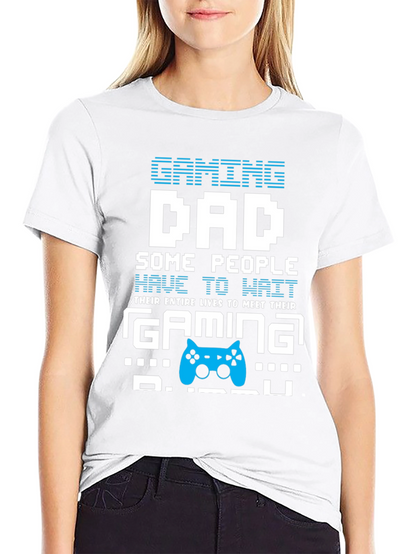 Camiseta Gaming Dad - Para Papás Gamers
