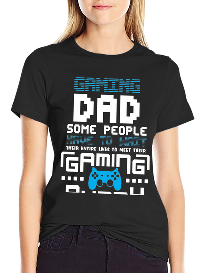 Camiseta Gaming Dad - Para Papás Gamers