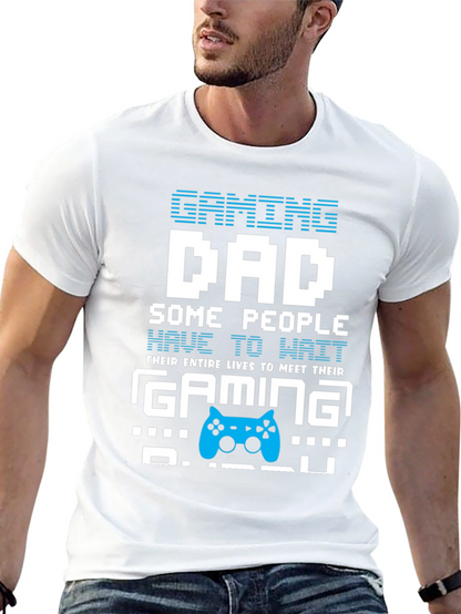 Camiseta Gaming Dad - Para Papás Gamers