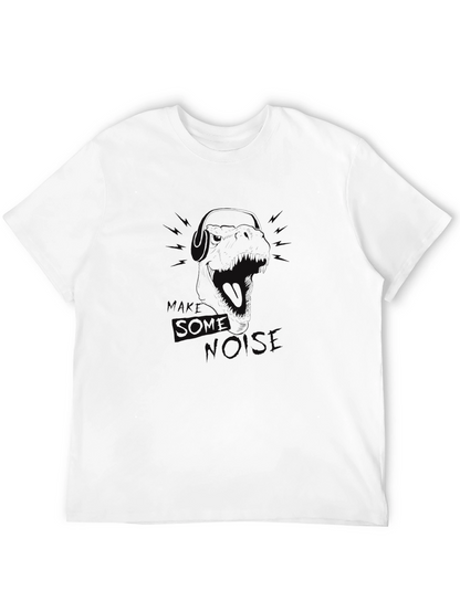 Camiseta Negra Hombre con Diseño Gráfico