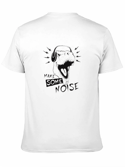 Camiseta Negra Hombre con Diseño Gráfico