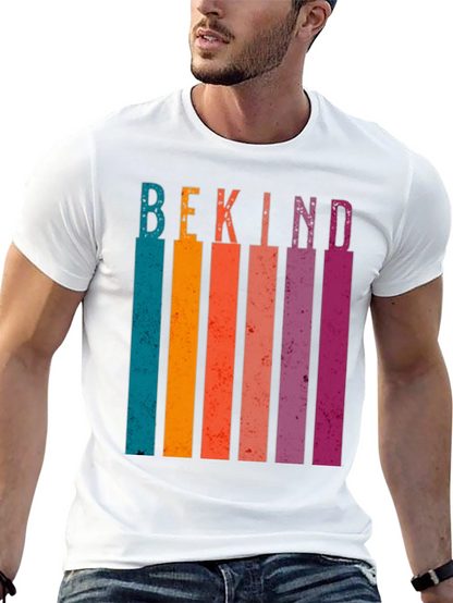 Camiseta Hombre Retro Be Kind
