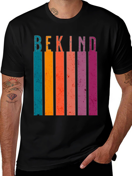 Camiseta Hombre Retro Be Kind
