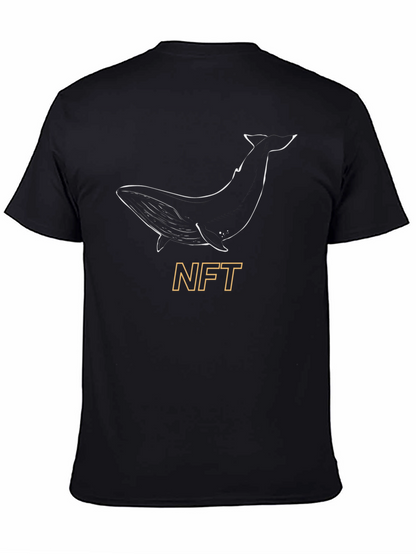 Camiseta Negra NFT Whale Edición Limitada