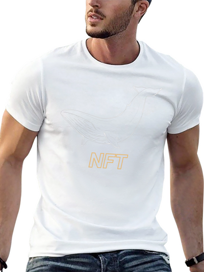 Camiseta Negra NFT Whale Edición Limitada